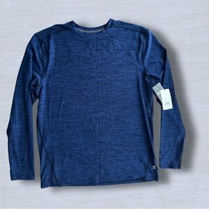 Energy Zone Men's Navy Long Sleeve Tee
